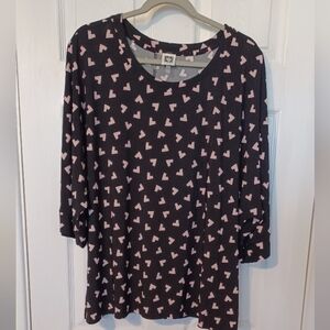 💰Anne Klein Geometric Top